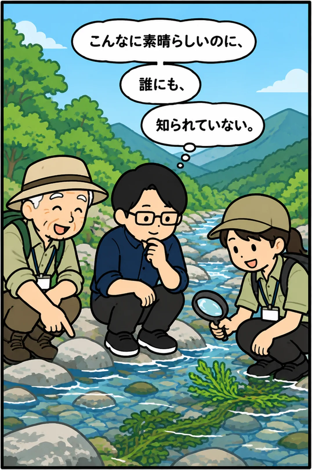 こんなに素晴らしいのに、誰にも、知られていない。